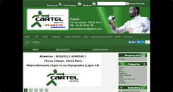 Desktop Screenshot of cartel-escrime.com